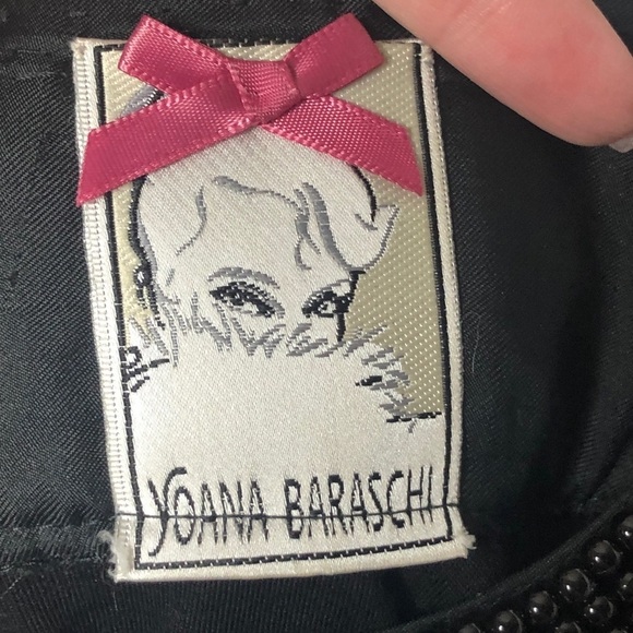 Anthropologie Yoana Baraschi black silk dress XS - Picture 7 of 7